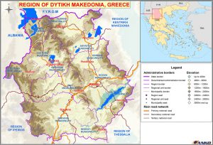 western macedonia map